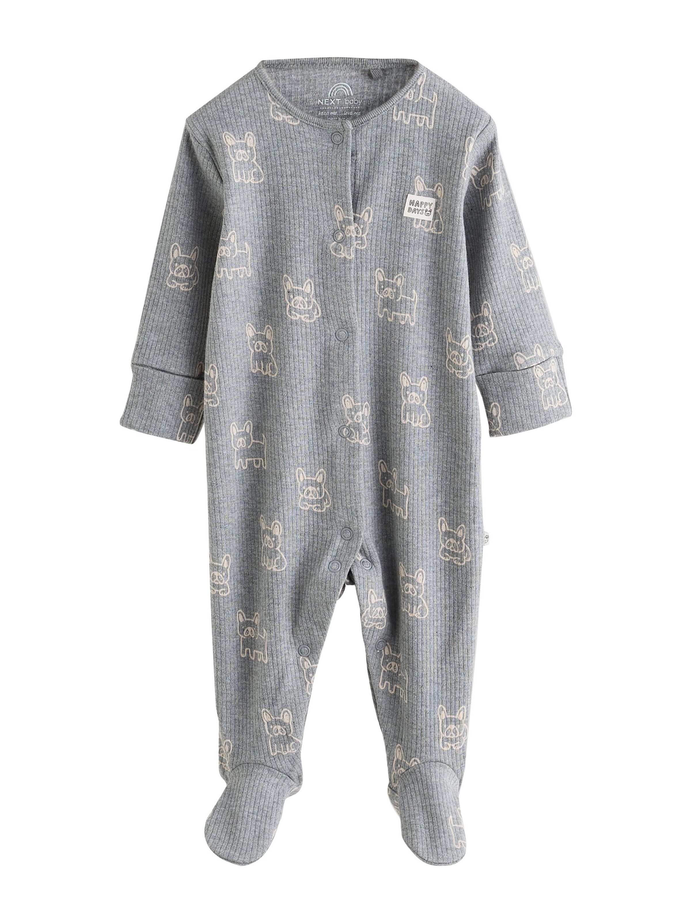 Next - Pijama en gris