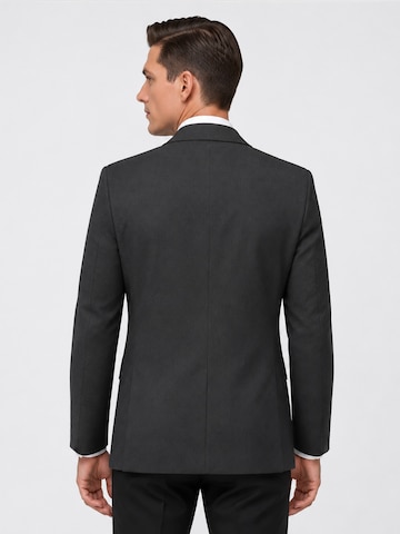 ALLTHEMEN Regular fit Suit Jacket 'Fadenlauf' in Black