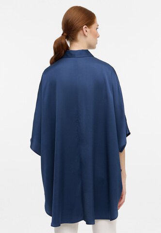 ETERNA Blouse ' OVERSIZE FIT ' in Blauw