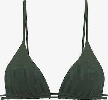 Copenhagen StudiosTrokutasti Bikini gornji dio - zelena boja: prednji dio