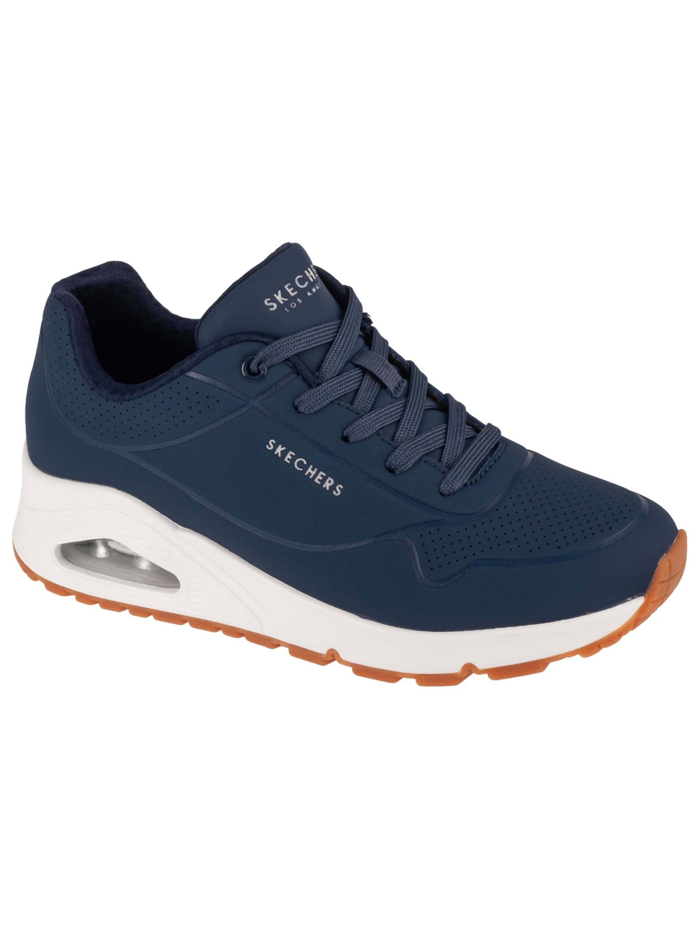 SKECHERS Sneakers laag 'Uno-Stand on Air' in Blauw: voorkant
