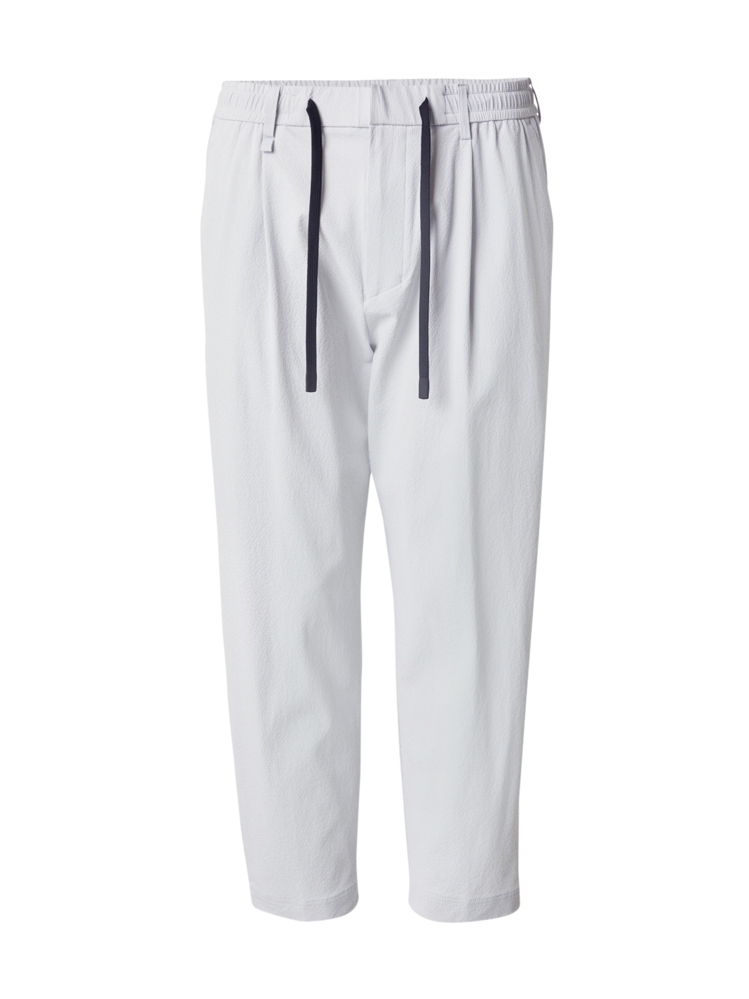 Effilé Pantalon à pince BOSS en gris : devant