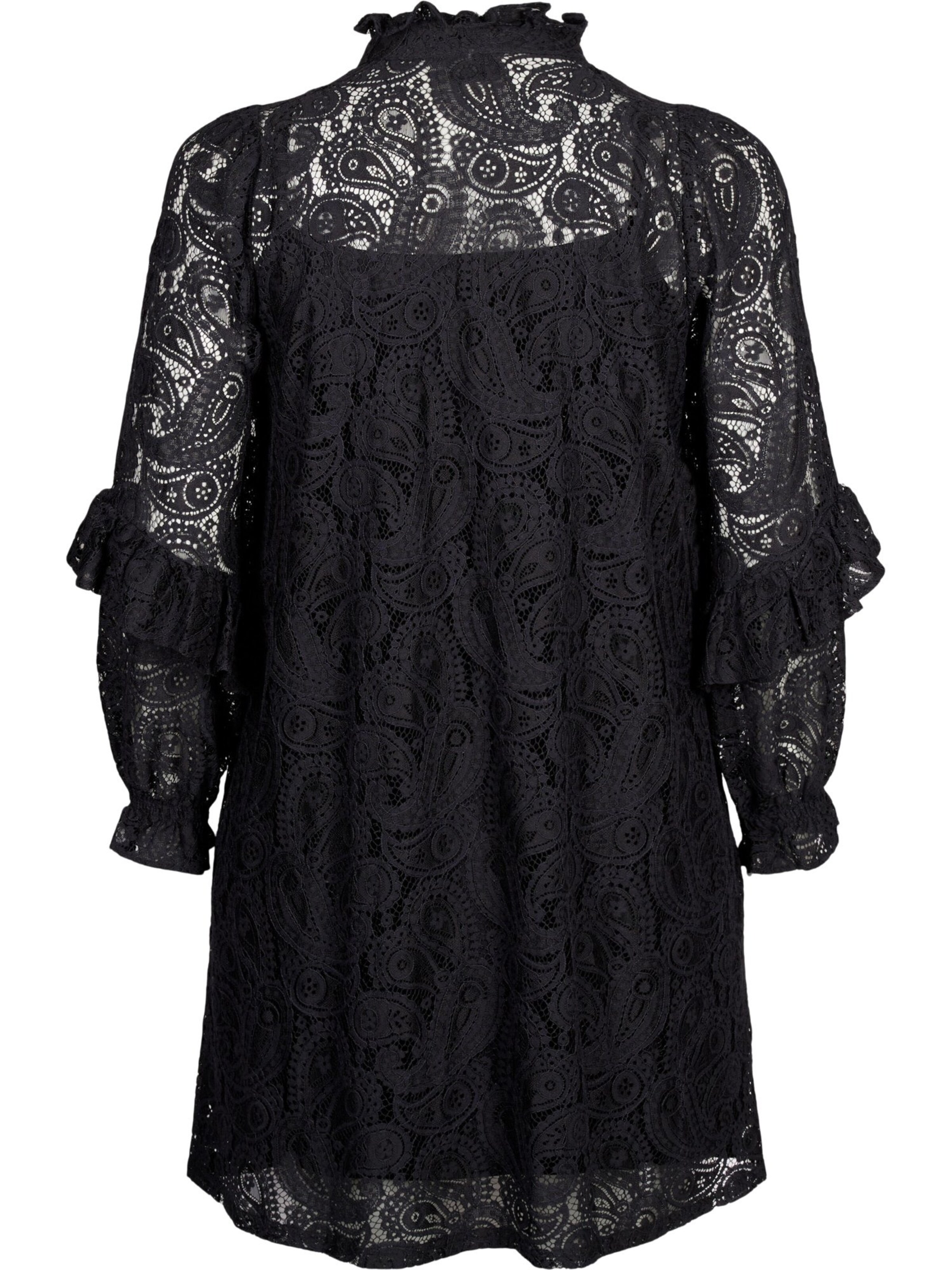 Zizzi Šaty 'Lira' - Čierna