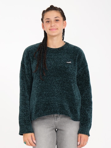 Volcom Sweater 'Bubble Tea' in Green: front