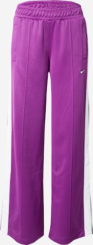 Pantalon Nike Sportswear en violet : devant