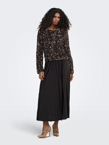 ONLY - Blusa 'CONFIDENCE' en marrón
