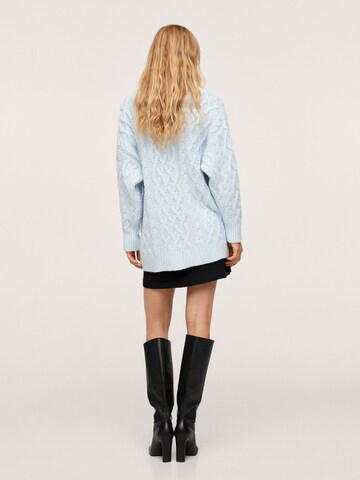 MANGO Knit cardigan 'ODESSA' in Blue