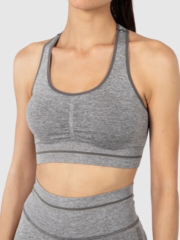 Bustier Soutien-gorge de sport 'Mila' Smilodox en gris