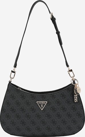 GUESS Schultertasche 'Noelle' in Schwarz