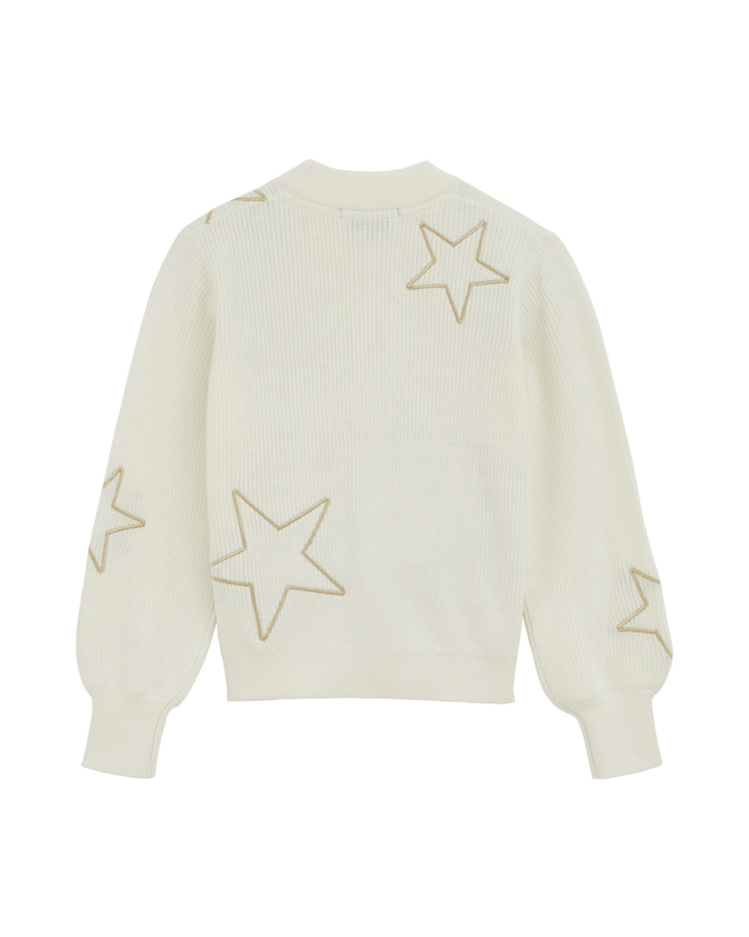 WE Fashion Pulover | bela barva