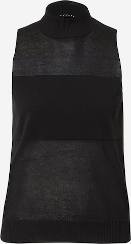 Pull-over Sisley en noir : devant