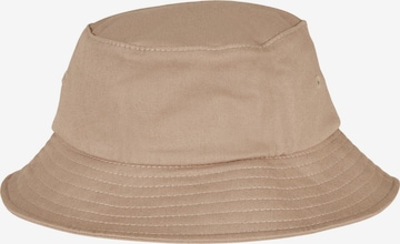 Chapeau Flexfit en beige : devant