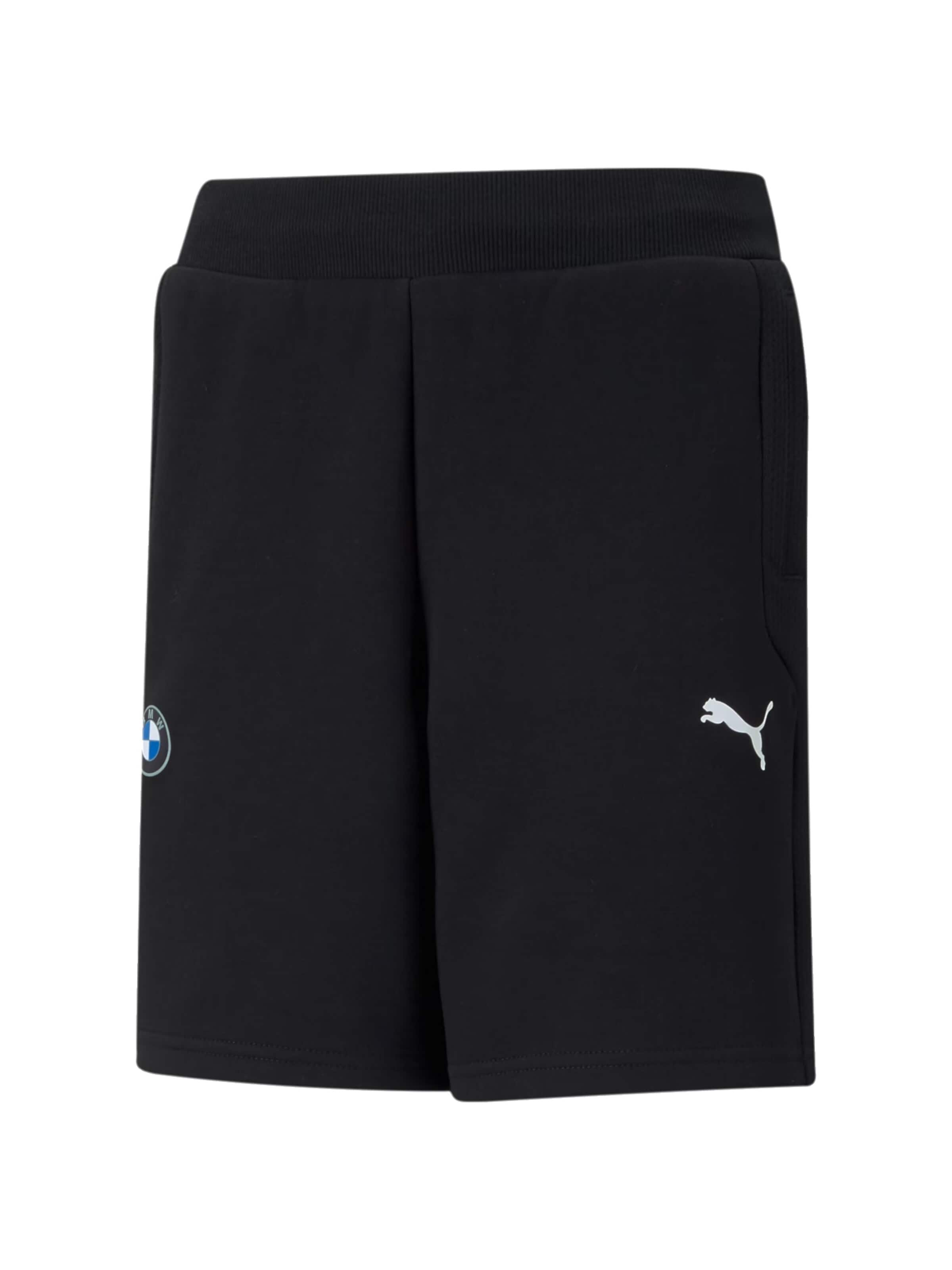 PUMA Regular Sports trousers 'Puma BMW M Motorsport' in Black: front
