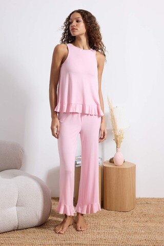 Trendyol Pyjama in Roze: voorkant