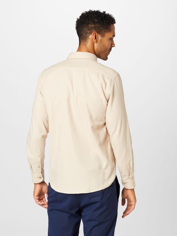 !Solid Regular Fit Skjorte 'Pete' i beige