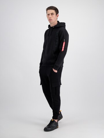 Sweat-shirt ALPHA INDUSTRIES en noir