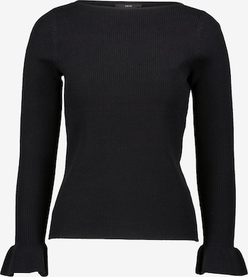 Pullover di zero in nero: frontale