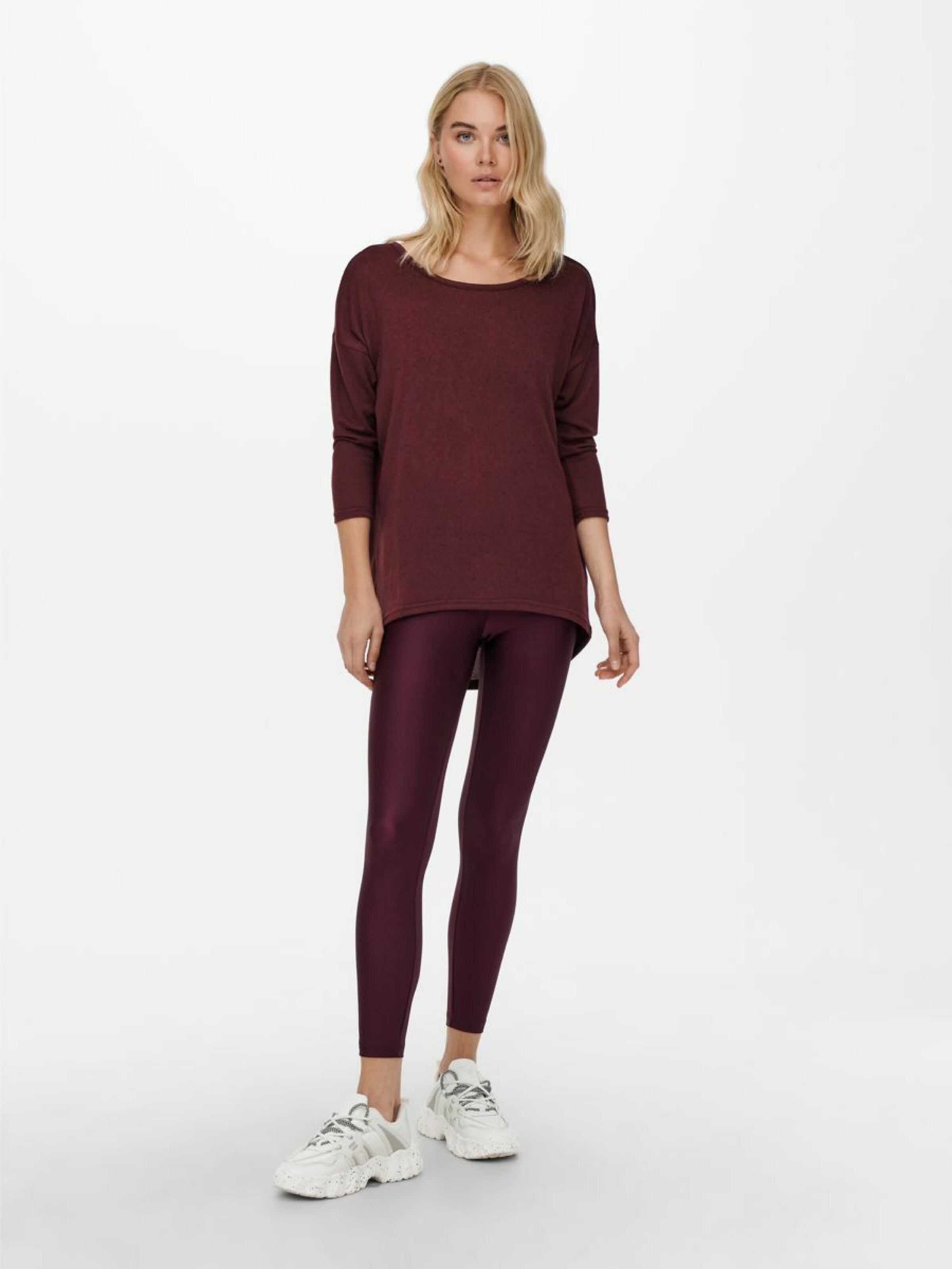 Frauen Große Größen ONLY Leggings in Rot - UE70989 Frauen Große Größen ONLY Leggings in Rot - UE70989