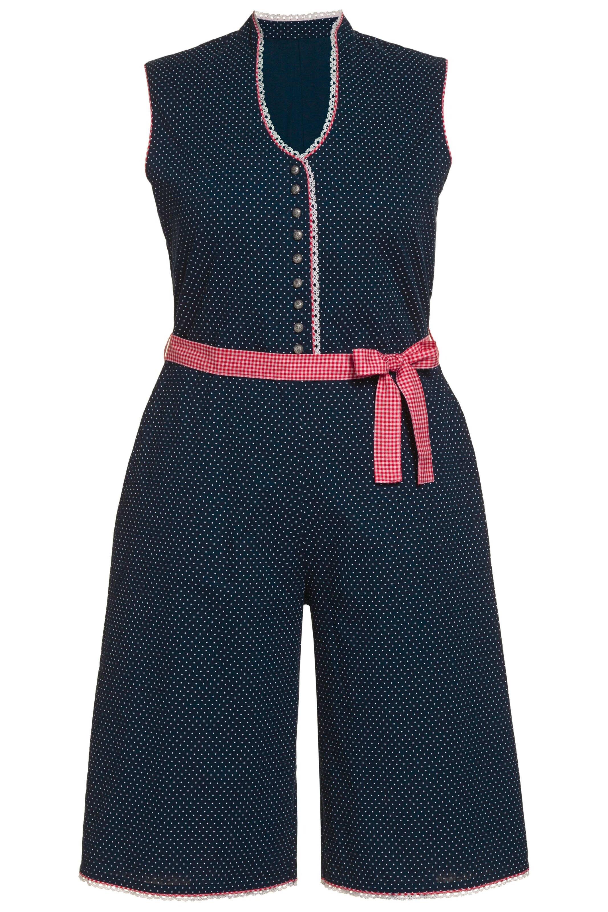 Ulla Popken Jumpsuit in Blue: front