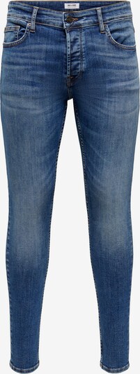 Only & Sons Jean 'Warp' en bleu denim, Vue avec produit