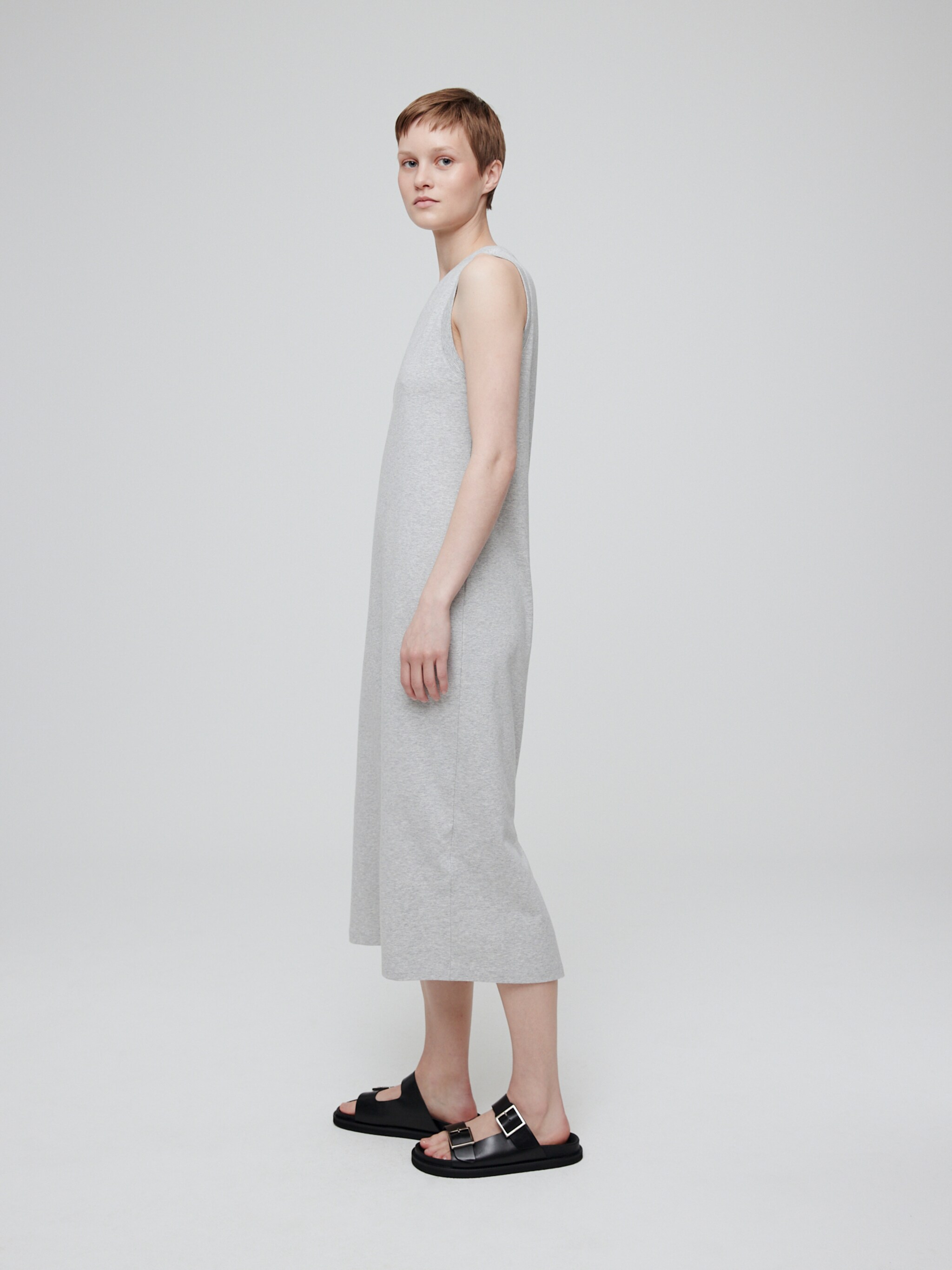 EDITED Produkte Kleid 'Thilde' graumeliert