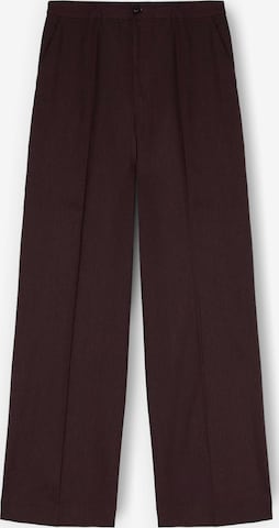 Pantalon MOTIVI en rouge : devant