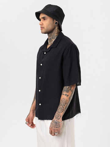 Coupe regular Chemise 'Leon' Dandalo en noir