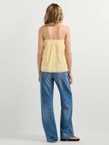 Top 'Fanny' di Pepe Jeans in giallo