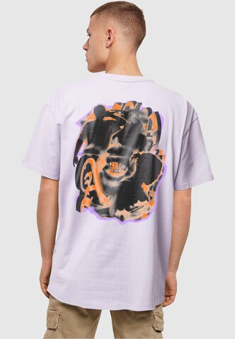 MT Upscale T-shirt 'Hustle' i lila