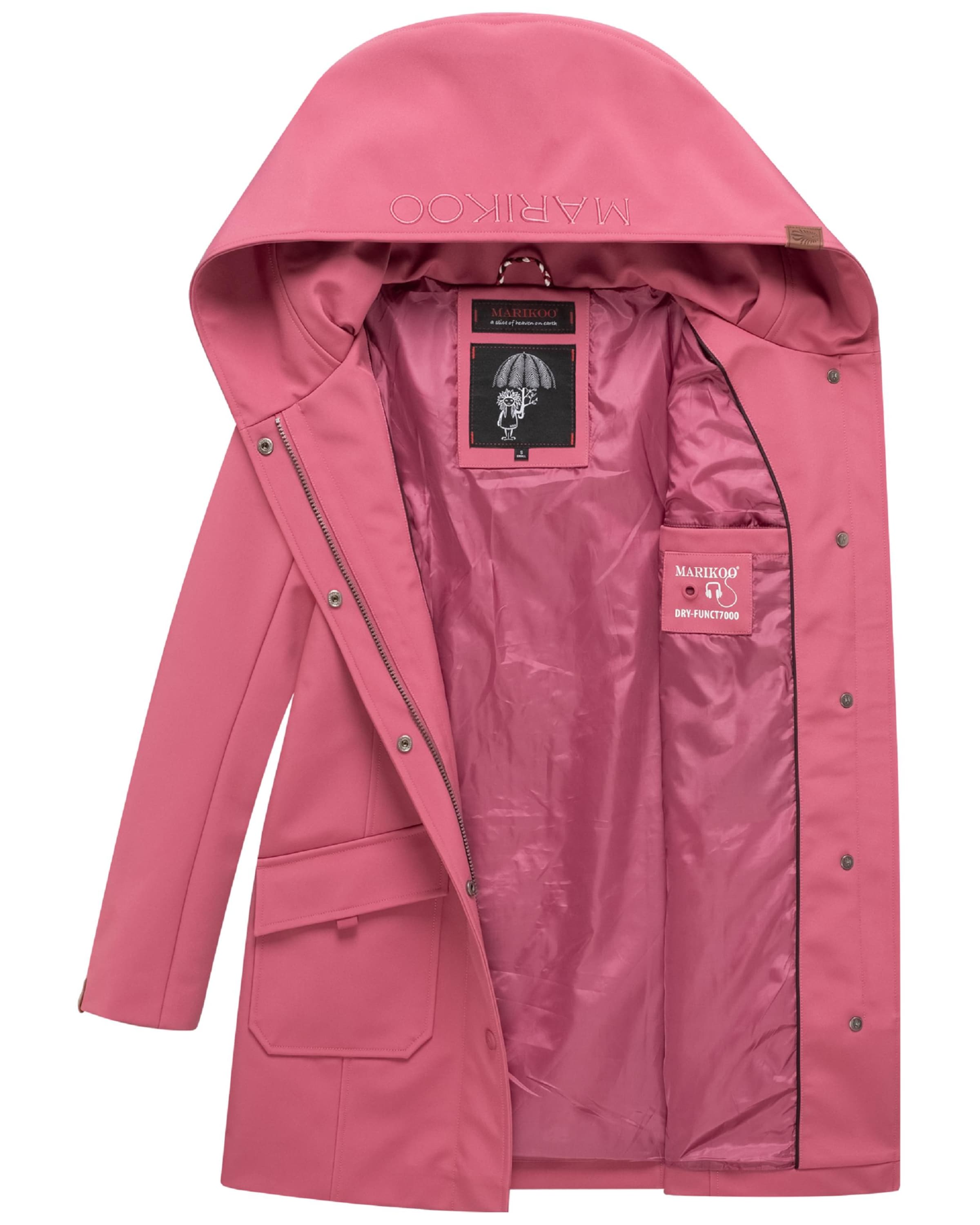 Cappotto funzionale di MARIKOO in rosa