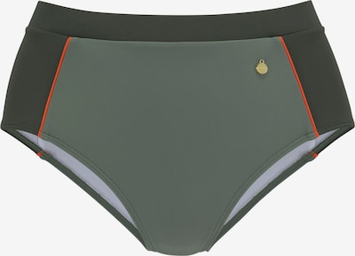 LASCANA Bikini donji dio 'Yuna' u kaki / maslinasta / narančasta, Pregled proizvoda