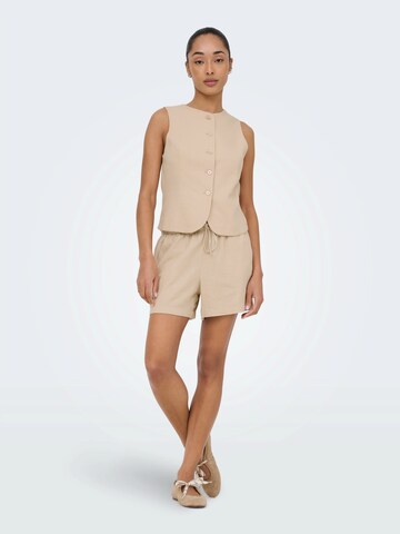 ONLY Regular Pants 'ONLGOA' in Beige