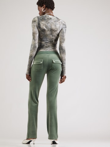 regular Pantaloni 'Del Ray' di Juicy Couture in verde