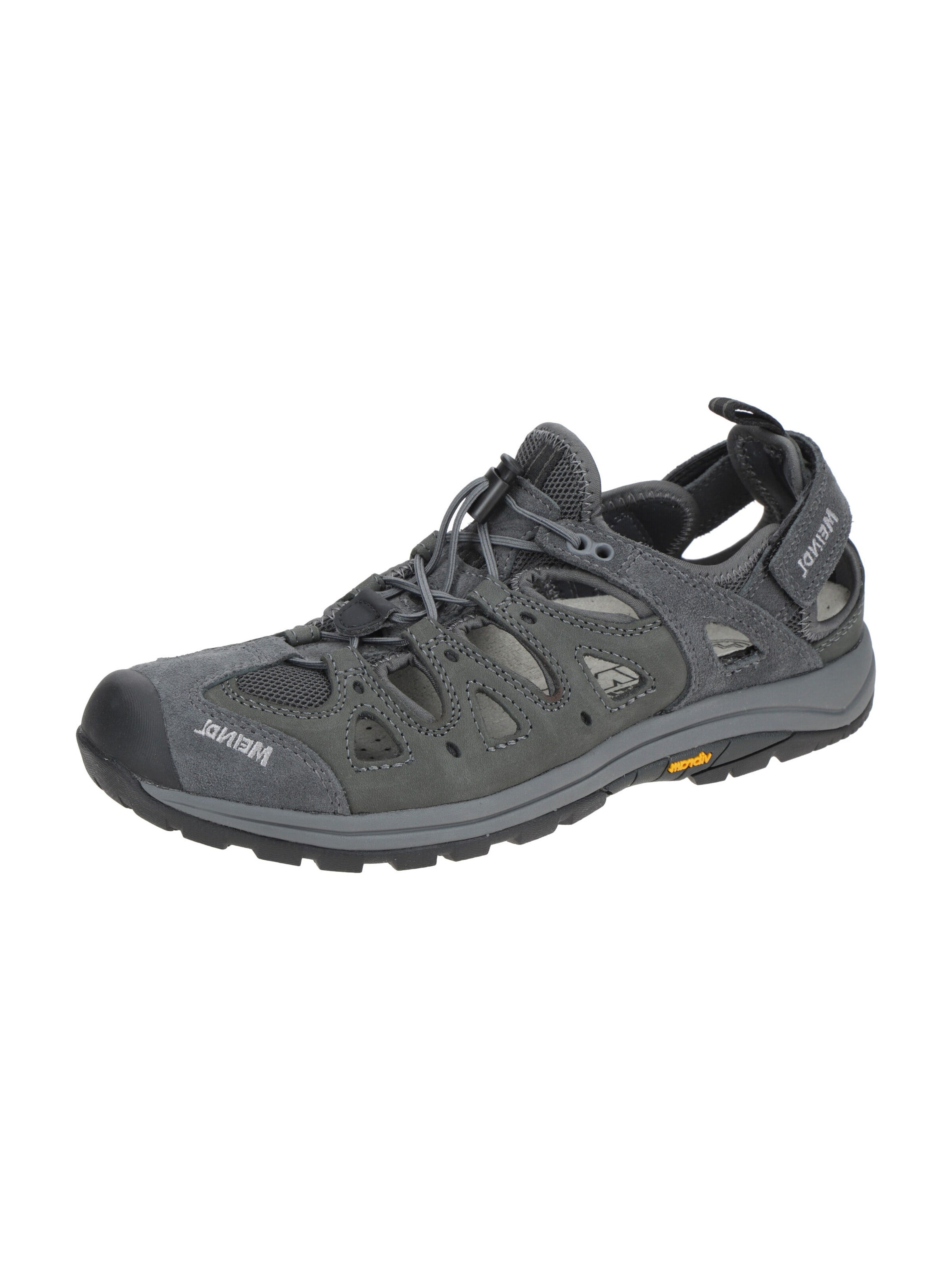 MEINDL Sandale 'Meindl Hawaii Sandale schwarz grau 3389'‌‌‌‌‌ in Schwarz: Vorderseite