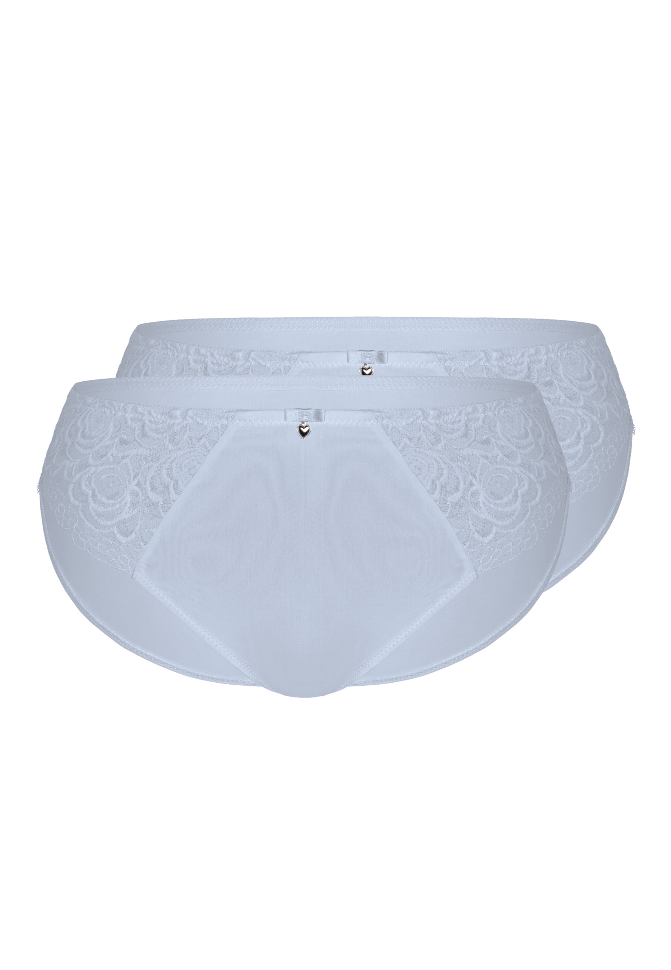 sassa Slip 'BEAUTIFUL ROSE' in Blau: Vorderseite