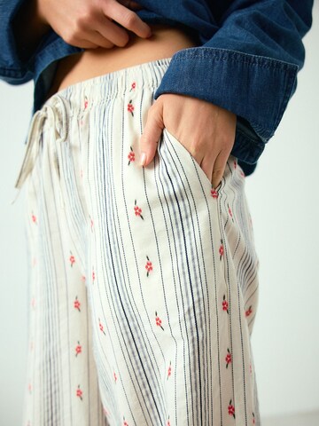 Next Широкий Штаны в Бежевый