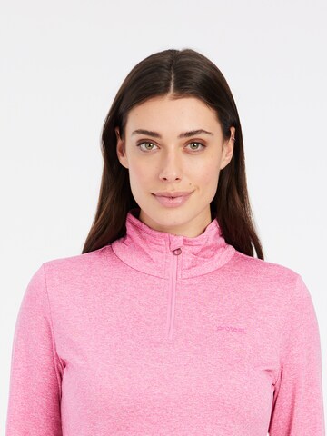 PROTEST Sports sweatshirt 'REFABRIZM' in Pink