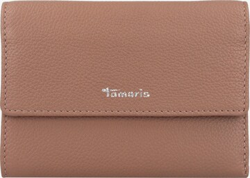 TAMARIS Wallet 'Amanda' in Brown: front