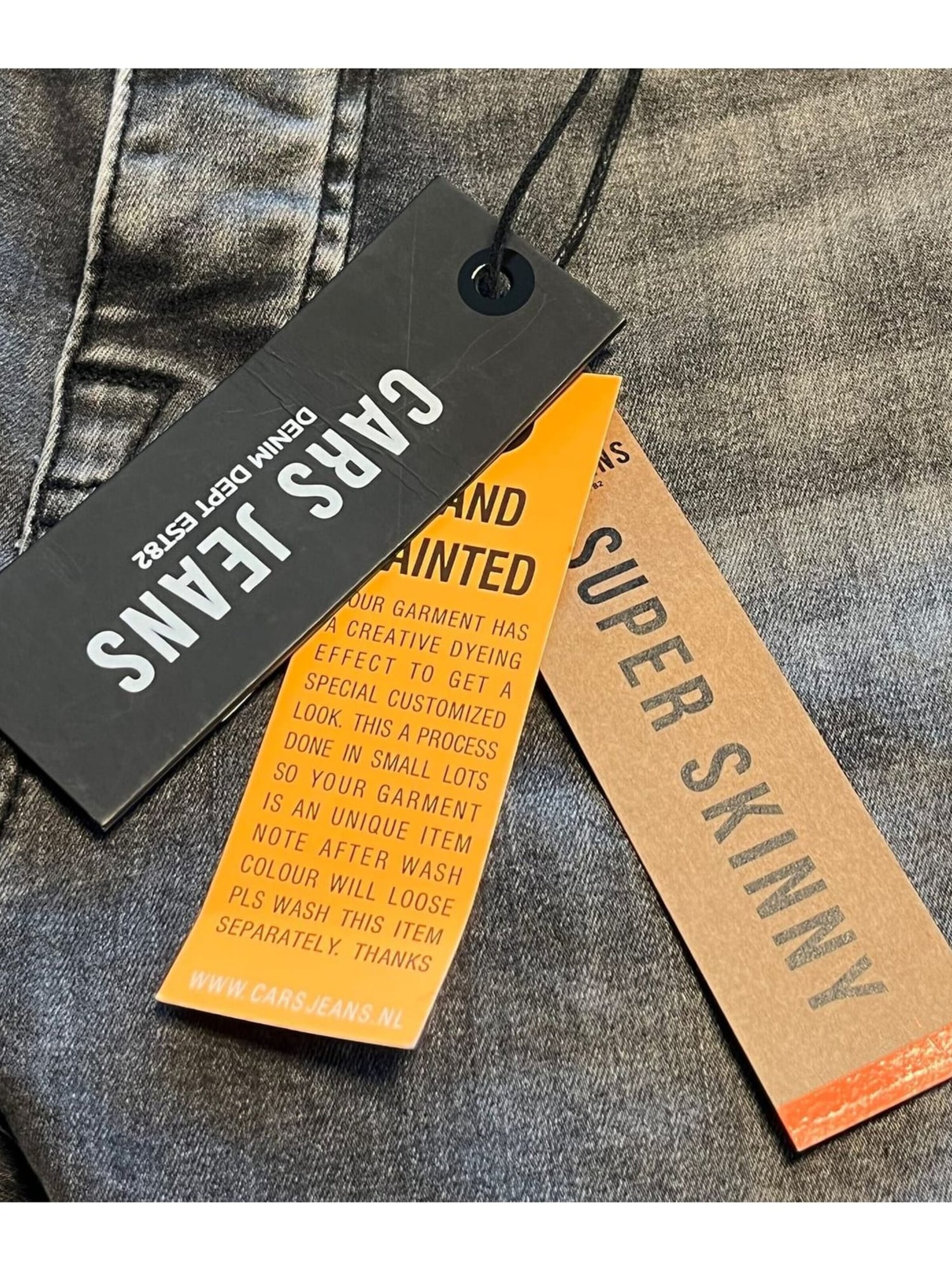 CARS Skinny Jeans 'Dust' in Blue