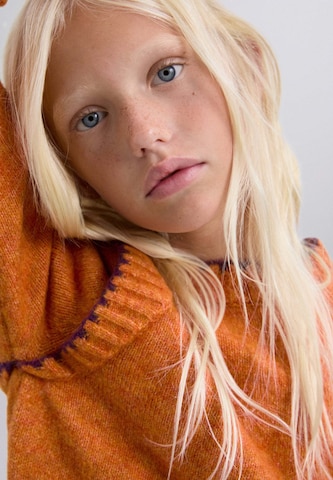 Scalpers Sweter w kolorze pomarańczowy