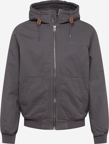 Pepe Jeans Between-season jacket 'CLINT' in Grey: front