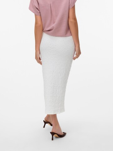 Gonna 'VMRegina' di VERO MODA in bianco