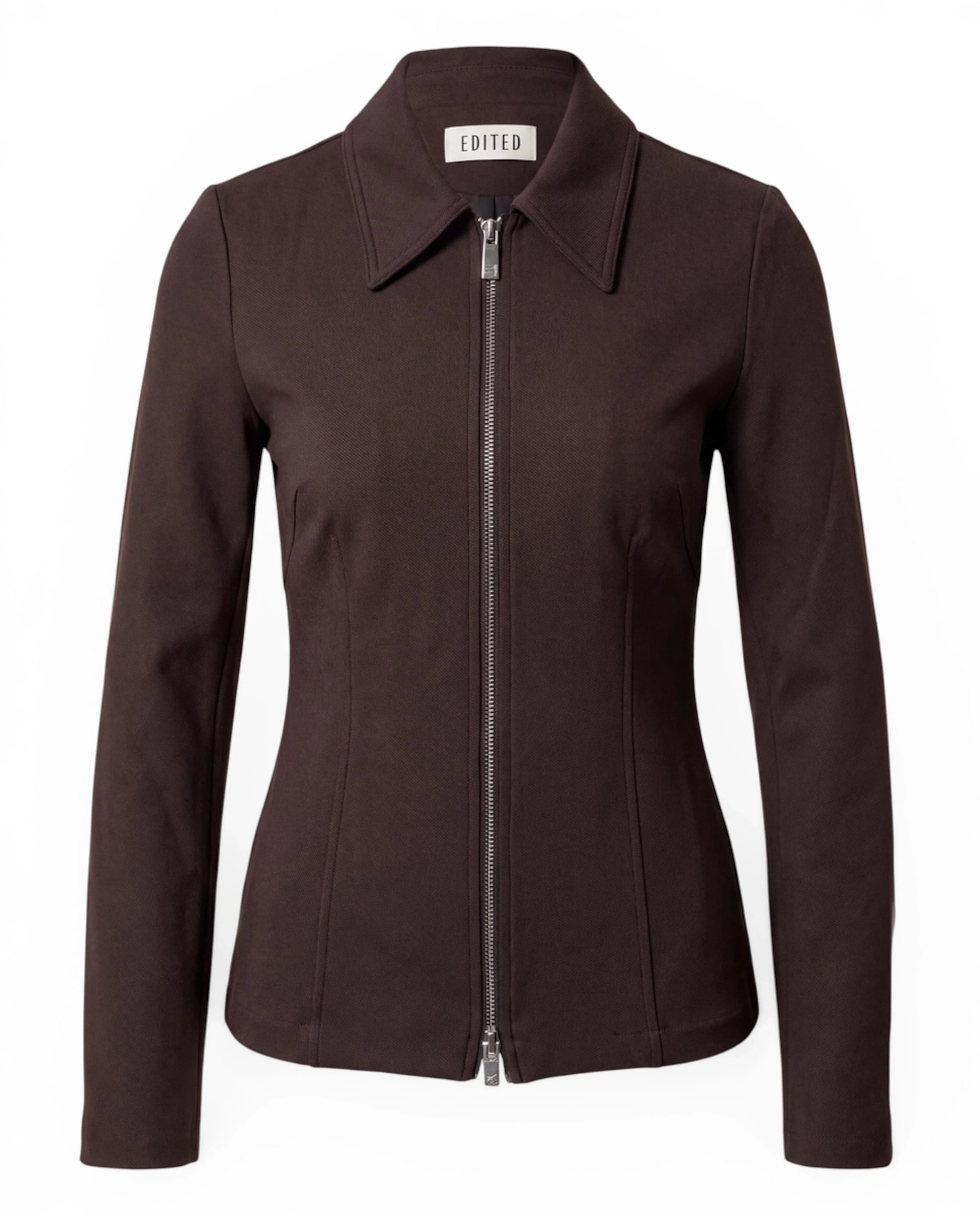 EDITED Bluse 'Lee' in Braun: Vorderseite