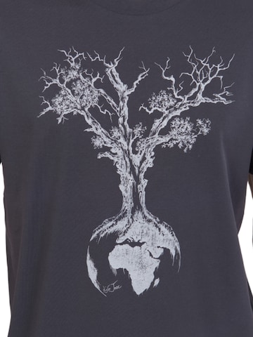Life-Tree Shirt 'Weltenbaum' in Grey