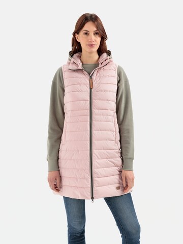 CAMEL ACTIVE Vest in Pink: front