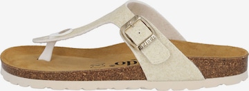 Palado T-Bar Sandals 'Kos Orion' in Beige: front