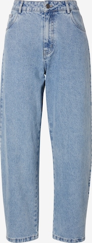 Barrel Jean Karo Kauer en bleu : devant