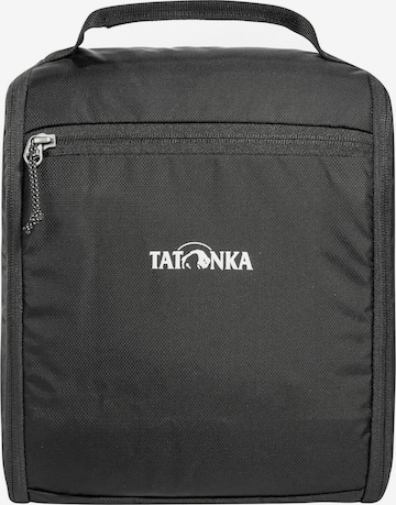 TATONKA Toiletry Bag 'DLX' in Black: front