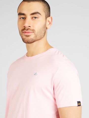 ALPHA INDUSTRIES Shirt in Pink