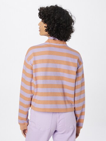 ROXY Sweatshirt 'CAREFREE VIBE' in Braun